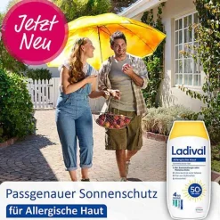 Ladival Lsf 50+-allergische Haut Sonnenschutz-Gel LSF 50 + , 200 ml