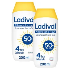 Ladival allergische Haut Sonnenschutz-Gel LSF 50+, 2x200 ml- Lsf 50+