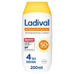 Ladival Lsf 50+-empfindliche & normale Haut Lotion LSF 50 + , 200 ml