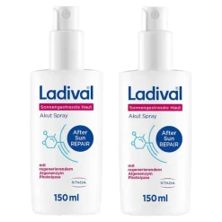 Ladival Lsf 50+-sonnengestresste Haut Akut Spray LSF 50 + , 2x150 ml