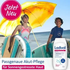 Ladival After Sun & Regeneration-sonnengestresste Haut Akut Fluid, 200 ml