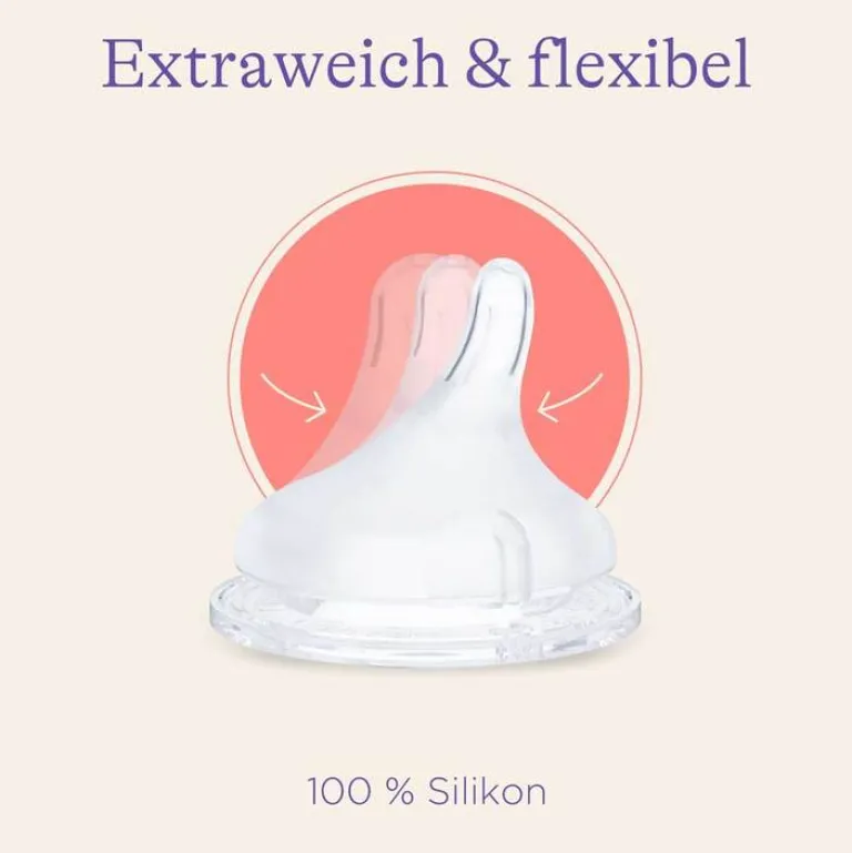 Lansinoh Naturalwave Sauger M, 2 St- Sauger