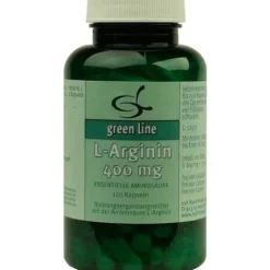 Green line Nutritheke Aminosäuren-L-Arginin 400 mg Kapseln, 120 St