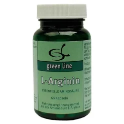 L-Arginin Kapseln, 60 St^Green line Nutritheke Best