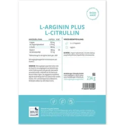 Heidelberger Chlorella L-Arginin Plus L-Citrullin Kapseln, 234 g- Aminosäuren