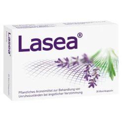 Lasea Beruhigungsmittel-Weichkapseln bei innerer Unruhe, 28 St
