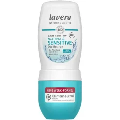 Lavera Deodorants-Deodorant Roll-on basis sens.natural & sens., 50 ml