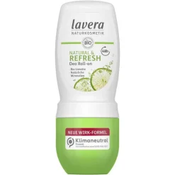 Deodorant Roll-on natural & refresh, 50 ml^Lavera Clearance
