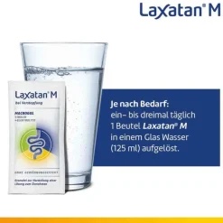 Laxatan M Granulat zur Herstellung einer Suspension zum Einnehmen , 10 St- Abführmittel