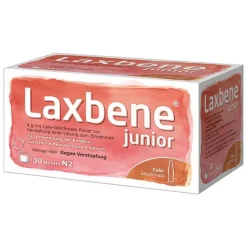 Laxbene ® junior 4 g mit Cola-Geschmack, 30X4 g-Kinder Abführmittel|Abführmittel Kinder