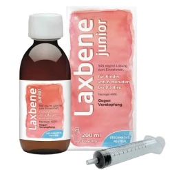 Laxbene® junior 500 mg Lösung für Kinder von 6 Monaten - 8 Jahre, 200 ml^Laxabene Best