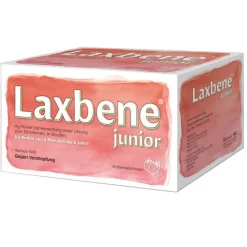 Laxbene Abführmittel Kinder-junior 50x4 g Pulver für Kinder von 6 Monaten - 8 Jahre, 50 St