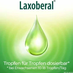 Laxoberal Abführmittel-Tropfen, Abführmittel bei Verstopfung, 2X50 ml