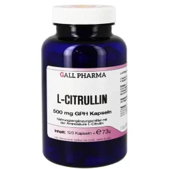 Hecht Pharma L-Citrullin 500 mg GPH Kapseln, 120 St- Aminosäuren