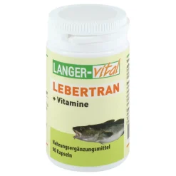 Lebertran + Vitamine A und D3 Kapseln, 90 St^Langner-Vital New