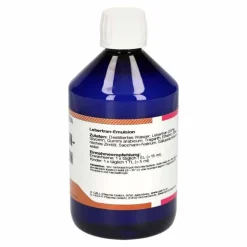 Hecht Pharma Lebertran Emulsion, 500 ml- Omega 3 Kapseln