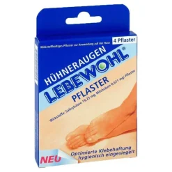 Lebewohl Hühneraugenpflaster-Hühneraugen Pflaster normal, 4 St