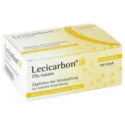® E CO2-Laxans Erwachsenensuppositorien, 100 St^Lecicarbon Best