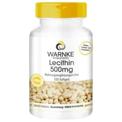 Lecithin 500 mg Kapseln, 100 St^Warnke New