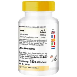 Warnke Lecithin|Lecithin-Lecithin 500 mg Kapseln, 250 St