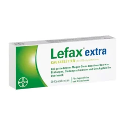 Lefax extra Kautabletten, 20 St- Medikamente Gegen Blähungen|Magentabletten