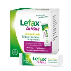 Lefax intens Lemon Fresh Mikro Granulat 250 mg Simeticon, 50 St- Medikamente Gegen Blähungen