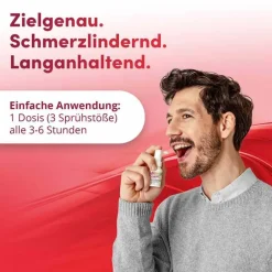 Lemocin Halsschmerztabletten-Flurbiprofen 8,75mg / Dosis Spray zur Anwendung in der Mundhöhle, 15 ml