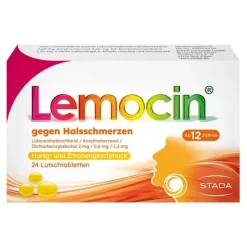 ® gegen Halsschmerzen Honig- und Zitronengeschmack, 24 St^Lemocin Discount