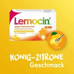 ® gegen Halsschmerzen Honig- und Zitronengeschmack, 24 St^Lemocin Discount