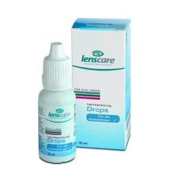 Lenscare Pflegemittel-Drops Lösung, 15 ml