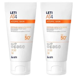AT4 Defense SPF 50+ Gesichtscreme , 2x50 ml^LETI