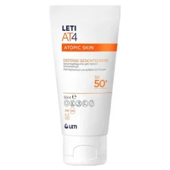 Leti AT4 Defense SPF 50+ Gesichtscreme, 50 ml-Kinder Lsf 50+|Kinder & Baby