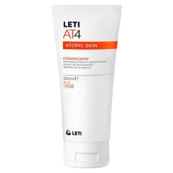 Leti AT4 Körpercreme, 200 ml- Neurodermitis Basispflege|Trockene Haut