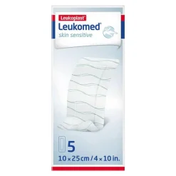 Leukomed ® skin sensitive 10x25 cm, 5 St- Sterilpflaster