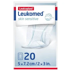 Leukomed Wundverband|Wundpflaster-® skin sensitive 5x7,2 cm, 20 St