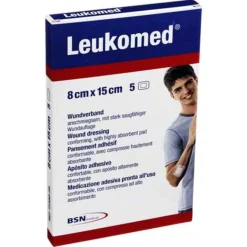 Leukomed Sterilpflaster-® steriler Wundverband 15 cm x 8 cm, 5 St