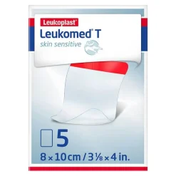 Leukomed Sterilpflaster|Spezialpflaster-® T skin sensitive 8x10 cm, 5 St