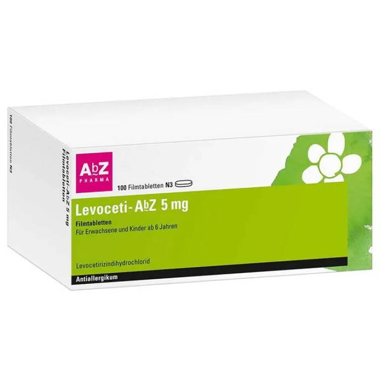 AbZ Levocetirizin|Allergie Tabletten-Levoceti- 5 mg Filmtabletten, 100 St