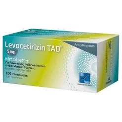 Levocetirizin ® 5 mg Filmtabletten, 100 St^TAD Hot
