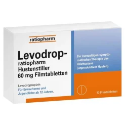 Levodrop- Hustenstiller 60 mg Filmtabletten , 10 St^Ratiopharm New