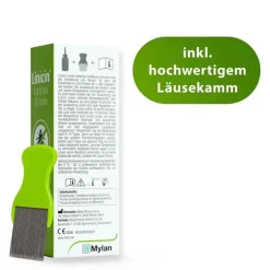 Linicin Läusemittel|Läuseshampoo-® Lotion 15 min mit Läusekamm, 100 ml