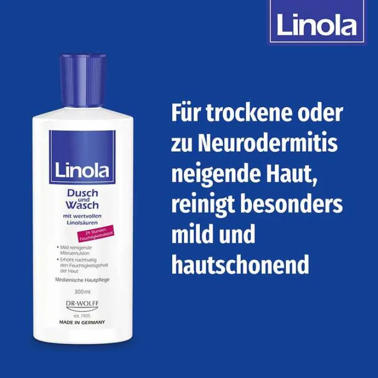 Linola Duschen & Waschen-Dusch und Wasch, 300 ml