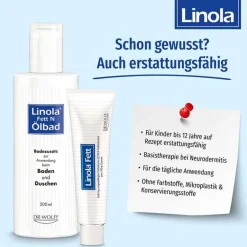 Linola Haut|Neurodermitis Creme-Fett Creme, 5X100 g