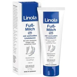 Linola Fuß-Milch, 100 ml- Fußpflegeprodukte