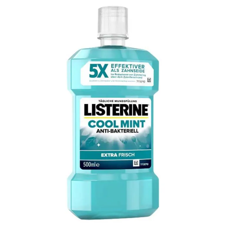Mundspülung-Listerine Cool Mint Mundspülung, 500 ml