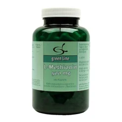 L-Methionin 500 mg Kapseln, 180 St^Green line Nutritheke Discount
