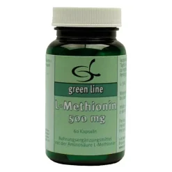 Green line Nutritheke Aminosäuren|Aminosäuren-L-Methionin 500 mg Kapseln, 60 St