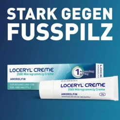 Loceryl Fußpilz Creme-® Creme gegen Fußpilz, 20 g