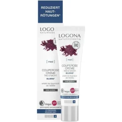 Gesichtspflege-Logona Med Couperose Pflegecreme Rotalgenextrakt Silidine, 30 ml