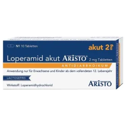 Loperamid akut ® 2 mg Tabletten, 10 St^Aristo Clearance